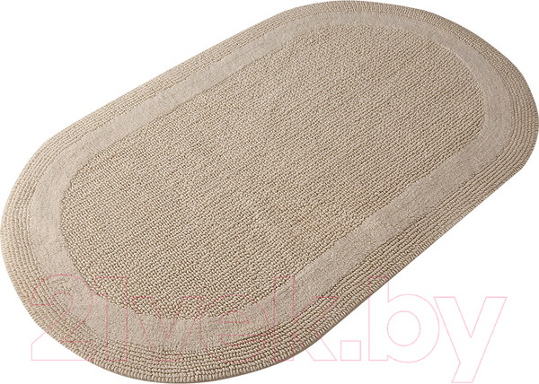 Изображение товара Коврик для ванной Bisk Elips 850132 (130x70, кремовый)