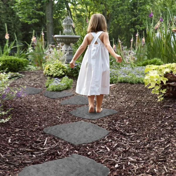 Изображение товара Плитка садовая Multy Home Natural Stone EU5000076-4 (4шт, серый)