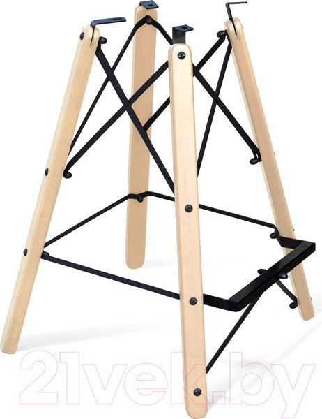 Изображение товара Стул барный Sheffilton SHT-ST29-C22/S80-1 (розовый зефир/прозрачный лак/черный муар)