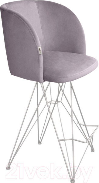 Изображение товара Стул барный Sheffilton SHT-ST33/S66-1 (сиреневая орхидея/хром лак)