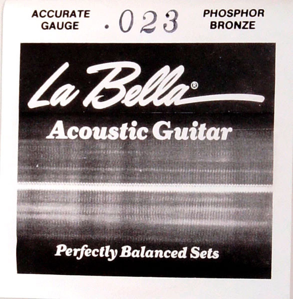 Изображение товара Струна для акустической гитары La Bella PW023