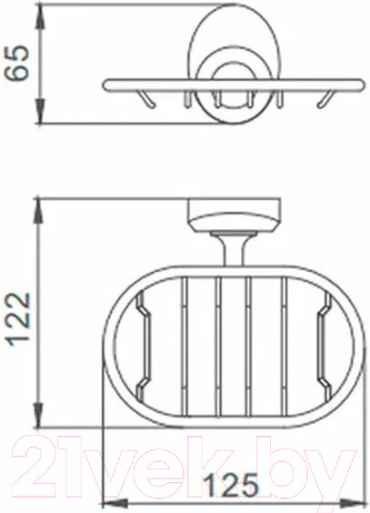 Изображение товара Мыльница Ekko E1602-1