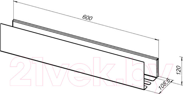 Изображение товара Полка для ванной Aquanet Магнум 274182