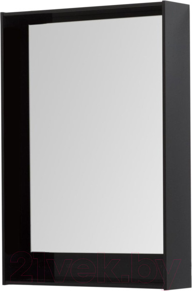 Изображение товара Зеркало Aquanet Милан 60 LED / 306383 (черный глянец)