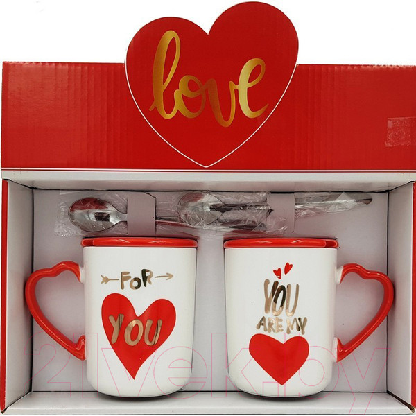 Изображение товара Набор кружек с ложками DomiNado C-162