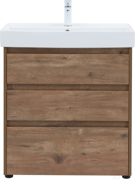 Изображение товара Тумба под умывальник Aquanet Nova Lite 75 / 302474 (дуб рустикальный)