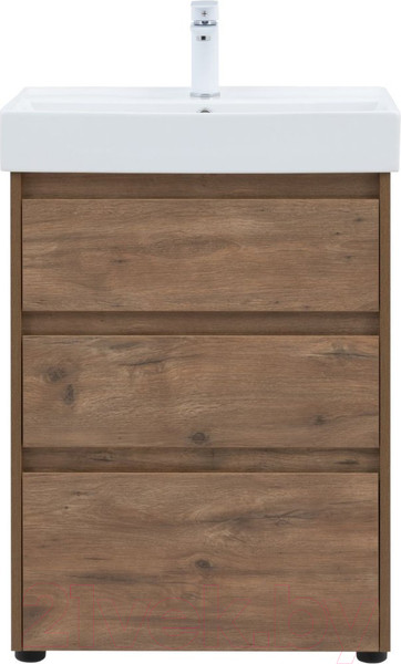 Изображение товара Тумба под умывальник Aquanet Nova Lite 60 / 302471 (дуб рустикальный)