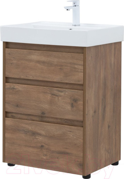 Изображение товара Тумба под умывальник Aquanet Nova Lite 60 / 302471 (дуб рустикальный)