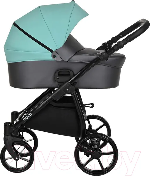 Изображение товара Детская универсальная коляска Tutis Novo 2 в 1 / 1142236 (Antracite Metalic/Mint)