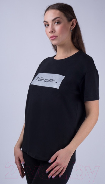 Изображение товара Футболка Verally 452-1 (р.170,176-104-110, черный)