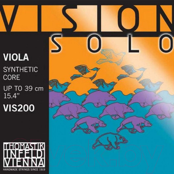 Изображение товара Струны для смычковых Thomastik Vision Solo VIS200