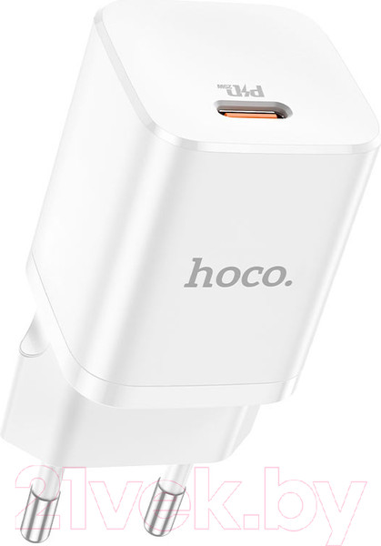 Изображение товара Адаптер питания сетевой Hoco N19 (белый)