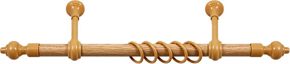 Карниз для штор LEGRAND Кантри 1.6 / 48064002 (ясный дуб)