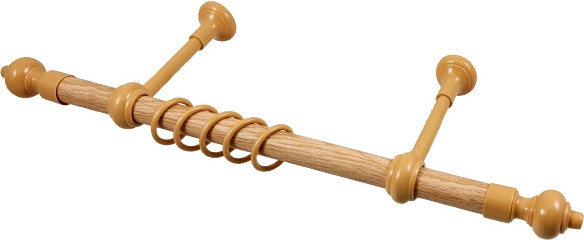 Изображение товара Карниз для штор LEGRAND Кантри 2.4 / 48064006 (ясный дуб)