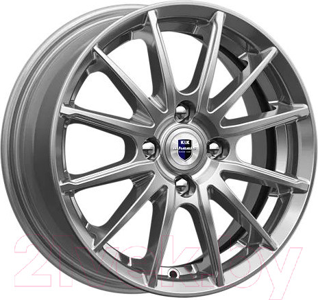 Изображение товара Литой диск K&K Квант (КС960) 14x5.5" 4x98мм DIA 58.5мм ET 35мм Дарк платинум