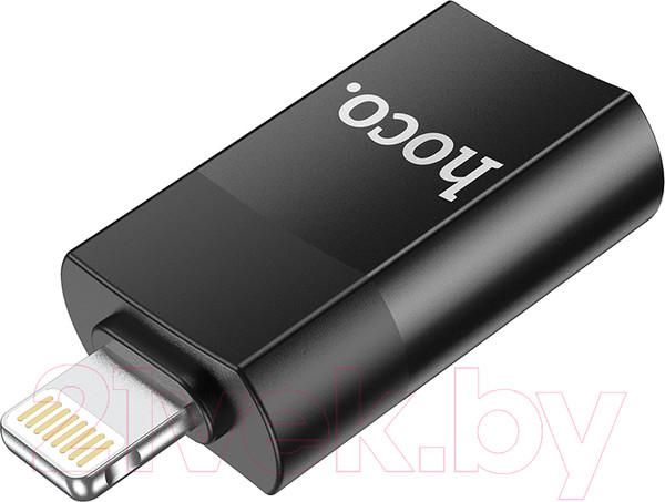 Изображение товара Адаптер Hoco UA17 Lightning - USB (черный)