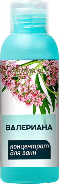 Изображение товара Эмульсия для ванны Aroma Saules Концентрат Валериана Состав ароматический (100мл)