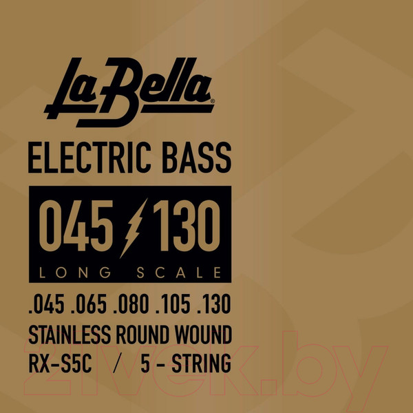 Струны для бас-гитары La Bella RX-S5C — фото 3