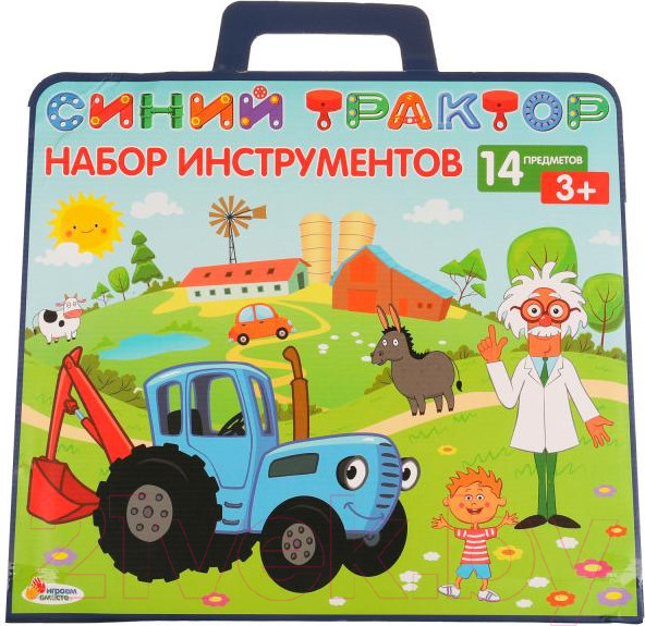 Изображение товара Набор инструментов игрушечный Играем вместе Синий трактор / 1703K161-R