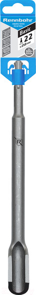 Изображение товара Зубило для электроинструмента Rennbohr Basic SDS+ 22х250мм полое / 793004