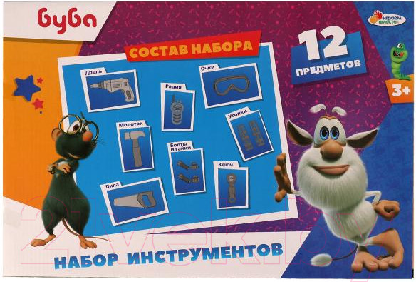 Изображение товара Набор инструментов игрушечный Играем вместе Буба / 1810K838-R