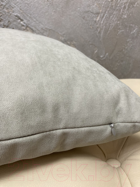 Изображение товара Наволочка декоративная Ника Зварико 7774545 45x45 (светло-серый с оливковым оттенком 04)