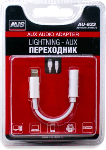 Изображение товара Кабель/переходник AVS Lighting - AUX AU-623 / A40847S