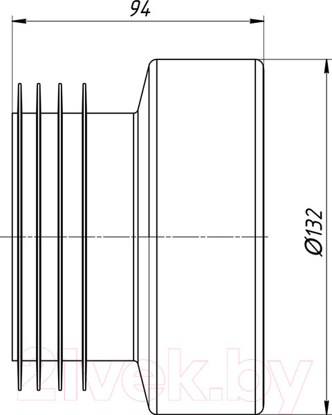 Изображение товара Слив (гофра) Ани Пласт W0210
