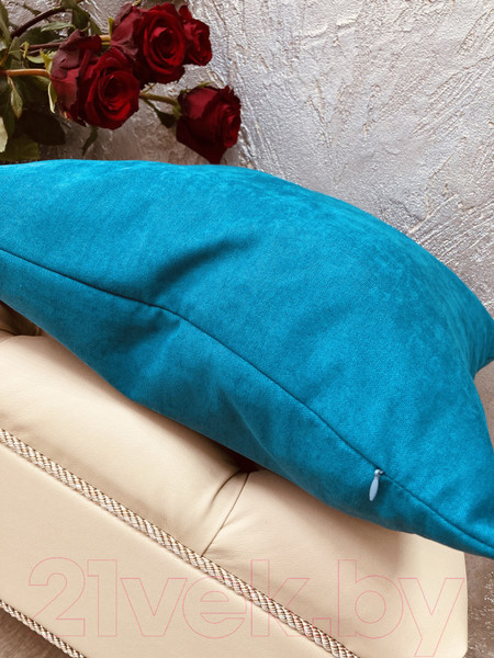 Изображение товара Наволочка декоративная Ника Зварико 7774545 45x45 (бирюзовый 18)