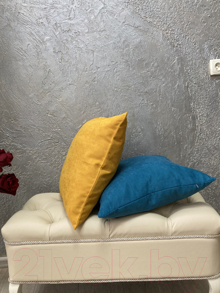 Изображение товара Наволочка декоративная Ника Зварико 7774545 45x45 (бирюзовый 18)