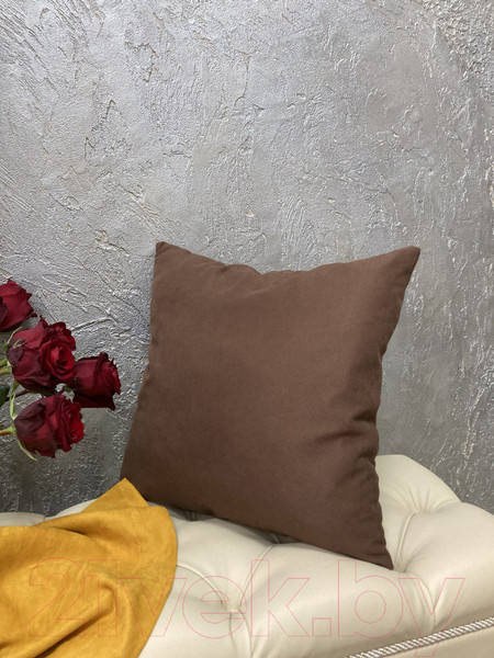 Изображение товара Наволочка декоративная Ника Зварико 7774545 45x45 (коричневый 29)