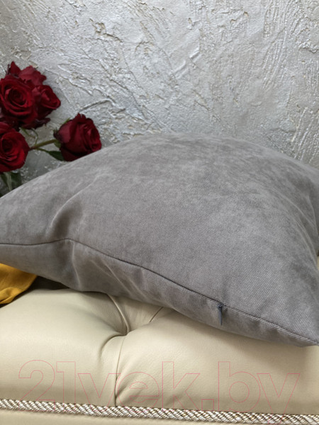 Изображение товара Наволочка декоративная Ника Зварико 7774545 45x45 (серый 30)