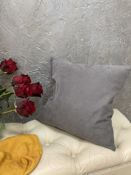 Изображение товара Наволочка декоративная Ника Зварико 7774545 45x45 (серый 30)