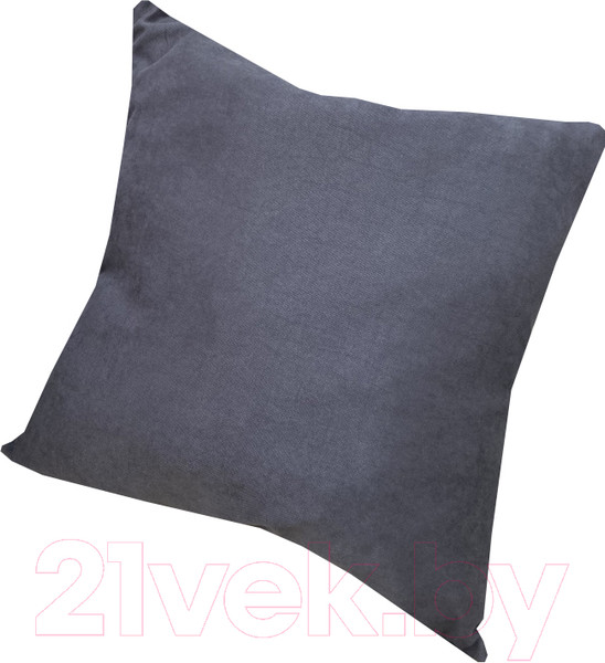 Изображение товара Наволочка декоративная Ника Зварико 7774545 45x45 (темно-серый/графит, 300)
