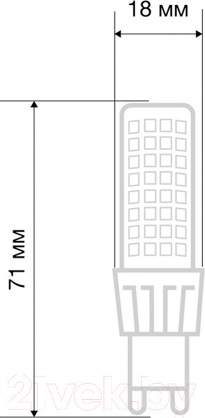 Изображение товара Лампа Rexant 604-5019