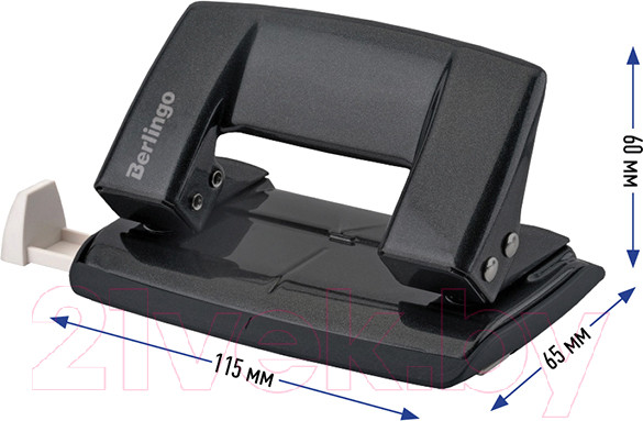 Изображение товара Дырокол Berlingo Power TX / KPh_10182 (черный)