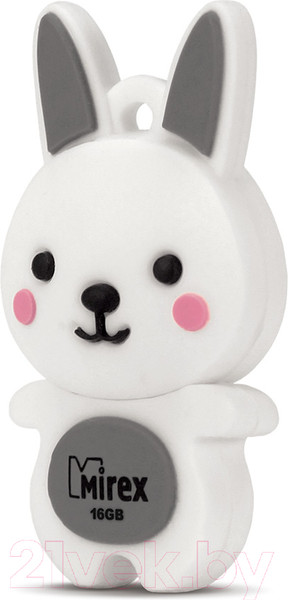 Изображение товара USB flash накопитель Mirex Rabbit Grey 16GB (13600-KIDRBG16)