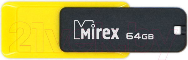 Изображение товара USB flash накопитель Mirex City Yellow 64GB (13600-FMUCYL64)