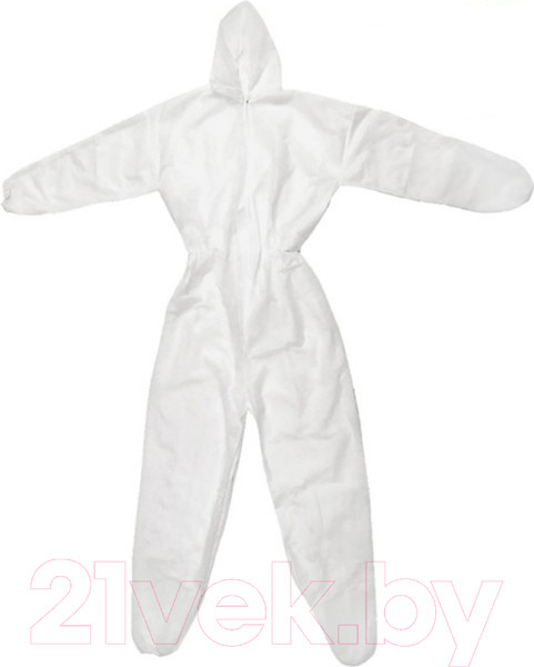 Изображение товара Комбинезон одноразовый TDM Каспер Р40 / SQ1016-0321 (белый, р-р 52-54)