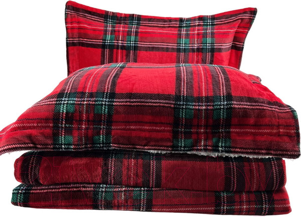 Изображение товара Набор текстиля для спальни Arya Gloria / 8680943222466 (красный)
