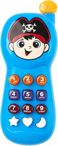 Изображение товара Развивающая игрушка Zabiaka Телефончик Храбрый пират / 3098523