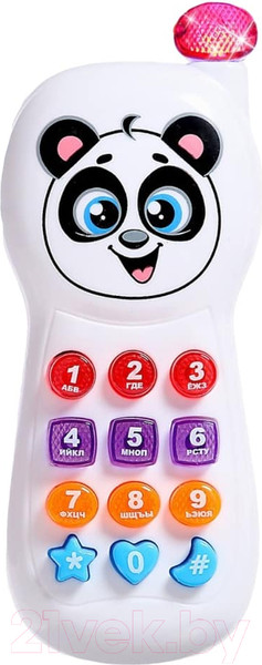 Изображение товара Развивающая игрушка Zabiaka Телефончик Веселый друг / 3098525