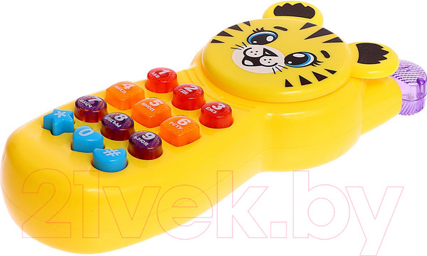 Изображение товара Развивающая игрушка Zabiaka Телефон Тигруля / 6534384