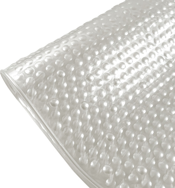 Изображение товара Коврик на присосках Вилина Гарант 7078 (39x69, белый жемчуг)