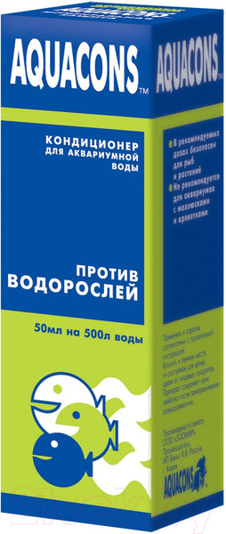 Изображение товара Средство от водорослей Aquacons 54168 (50мл)