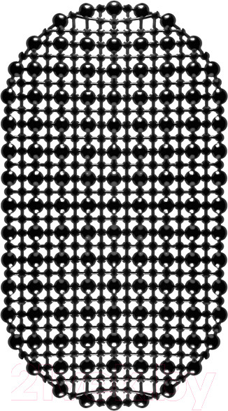 Изображение товара Коврик на присосках Вилина Комфорт (36x65, черный)