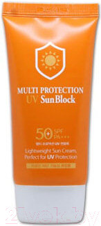 Изображение товара Крем солнцезащитный 3W Clinic Multi Protection UV Sun Block (70мл)
