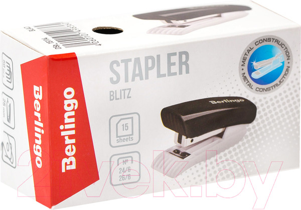 Изображение товара Степлер Berlingo Blitz / DSp_15114 (черный)