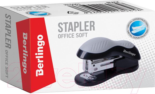 Изображение товара Степлер Berlingo Office Soft / H15001 (черный)