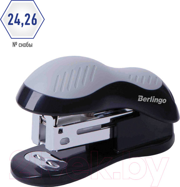 Изображение товара Степлер Berlingo Office Soft / H15001 (черный)